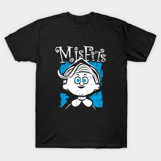 Misfits of Christmas Town: Hermey the Elf T-Shirt by SaltyCult